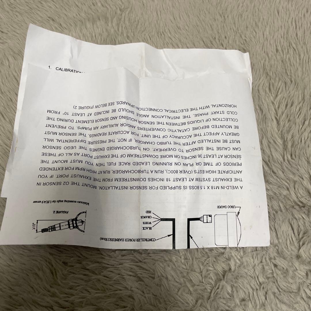 オートゲージ　空燃比計　WIDE BAND A/F METER