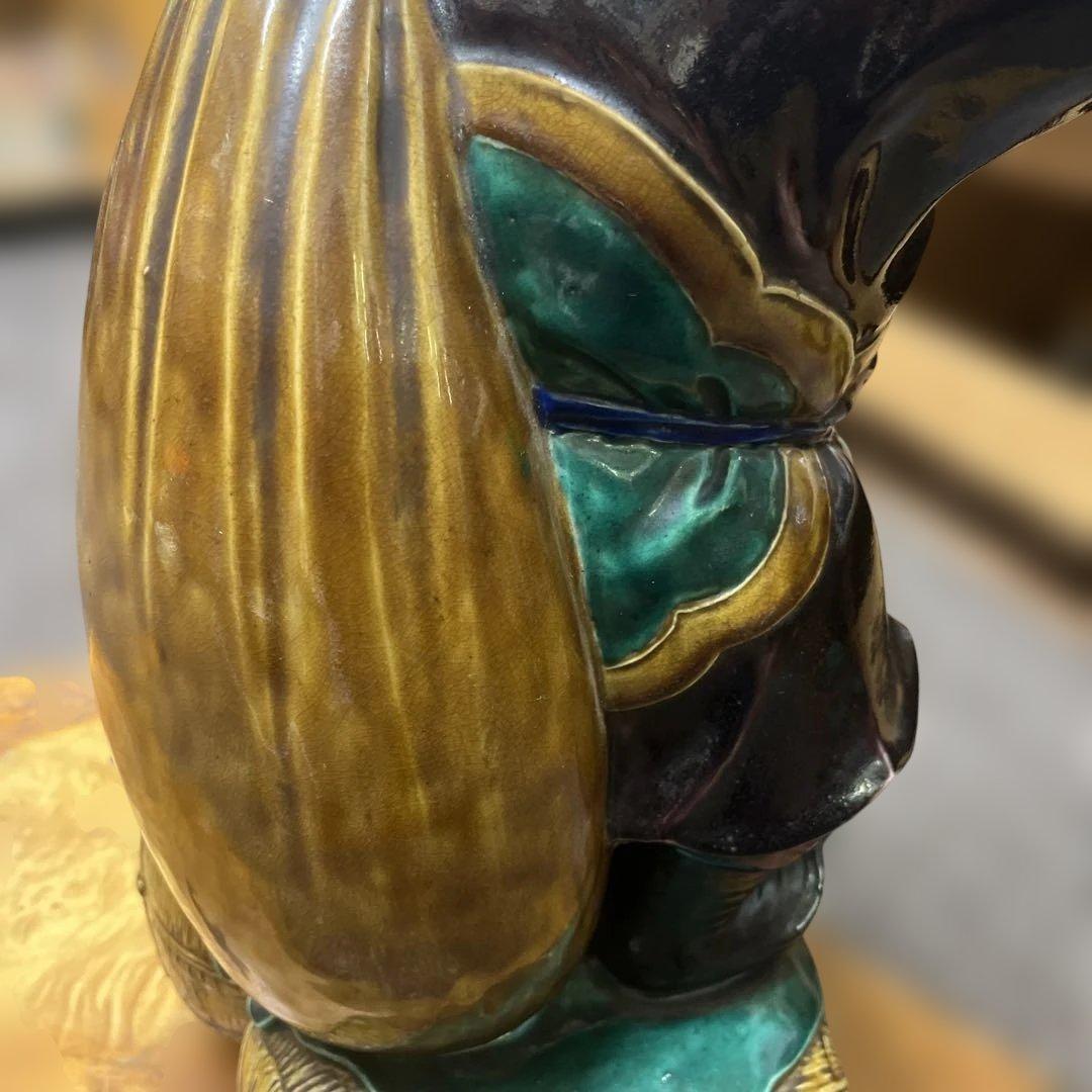 九谷焼　三俵大黒　骨董品　縁起担ぎに　ヴィンテージ