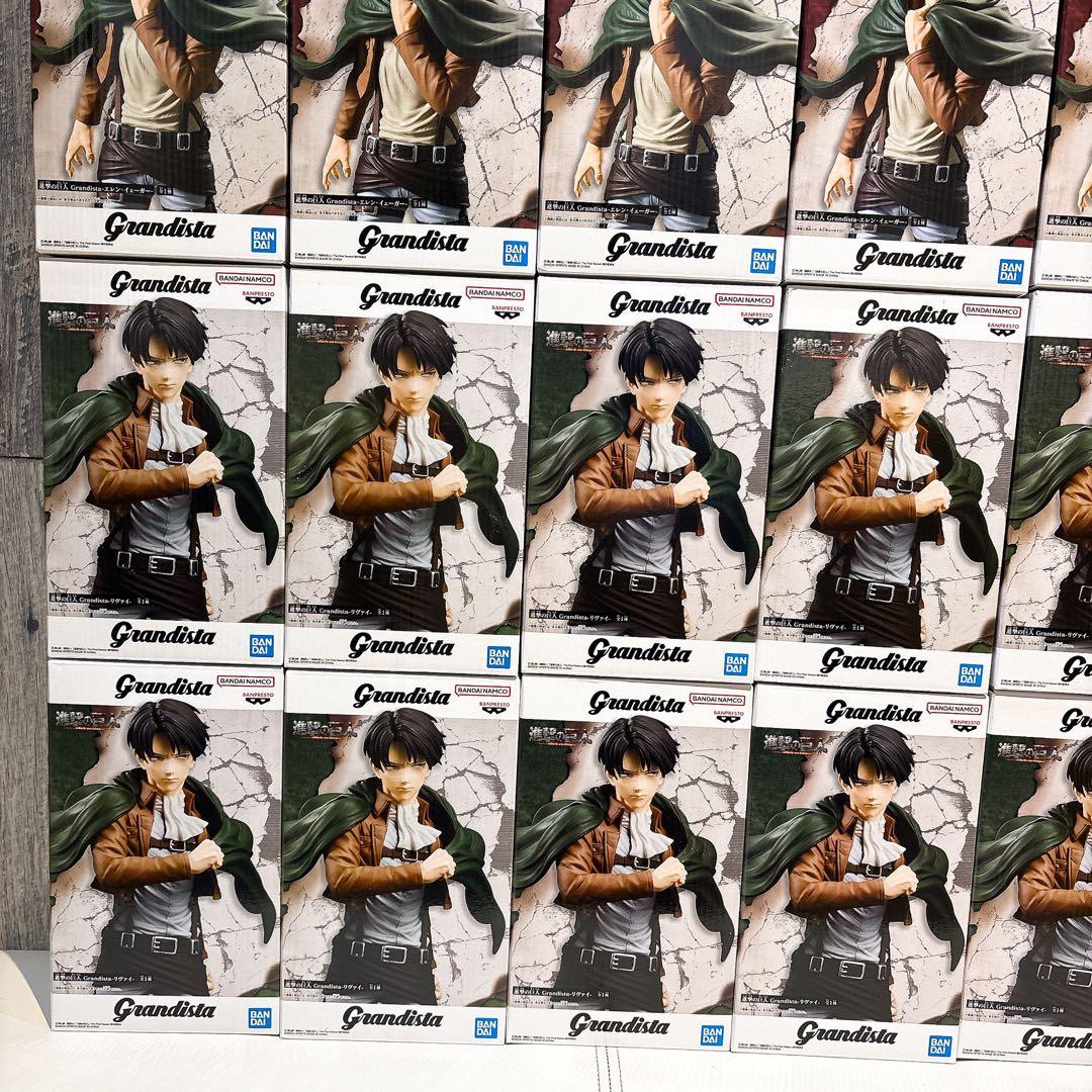 進撃の巨人Grandista（グランディスタ）-エレン-リヴァイ-20体セット