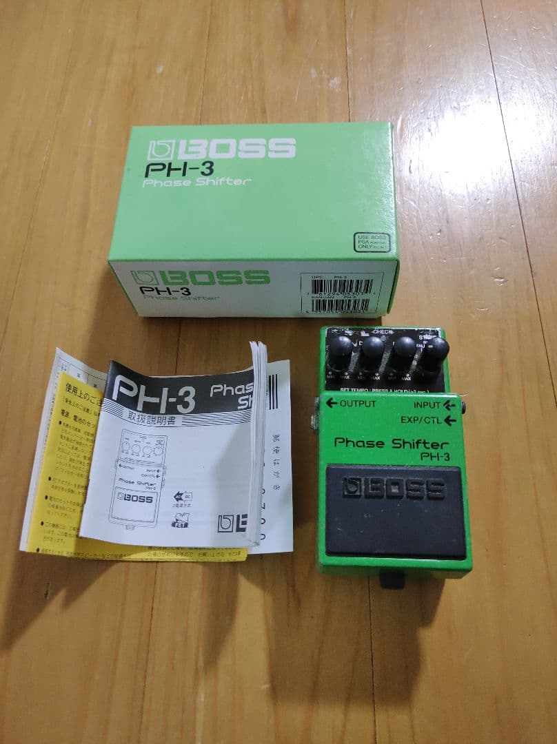 Boss phase shifter PH 3　箱説明書付き フェイザー