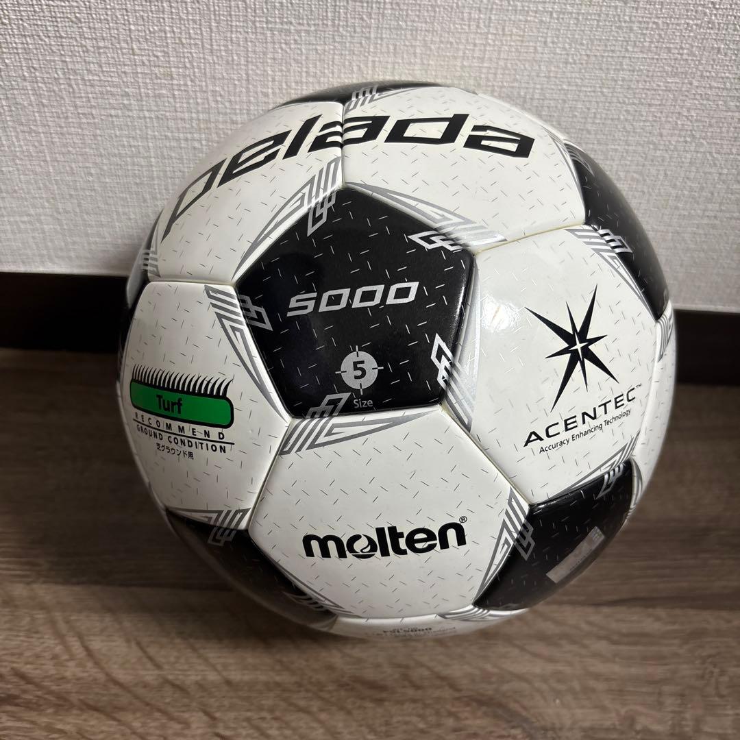 新品未使用モルテン サッカーボール5号球 ペレーダ5000芝用 F5L5000⑥