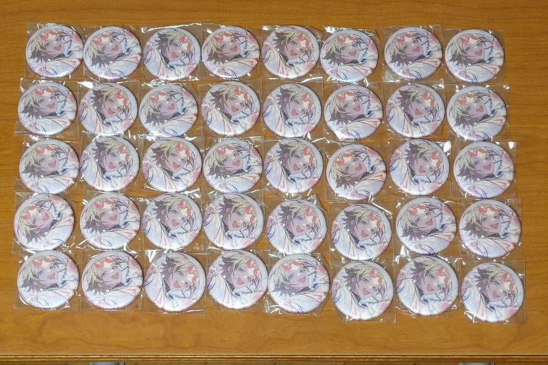 にじさんじ EN Sakura Bloom ミスタ リアス 缶バッジ