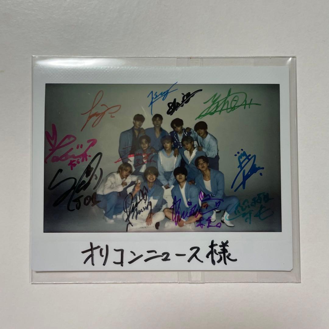 JO1 オリコンニュース チェキ