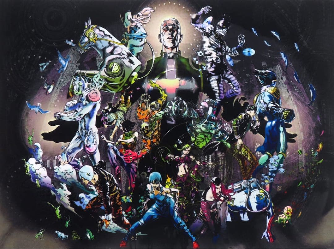 【ジョジョの奇妙な冒険】プレイマット 一巡神父　プッチ神父　ストーンオーシャン