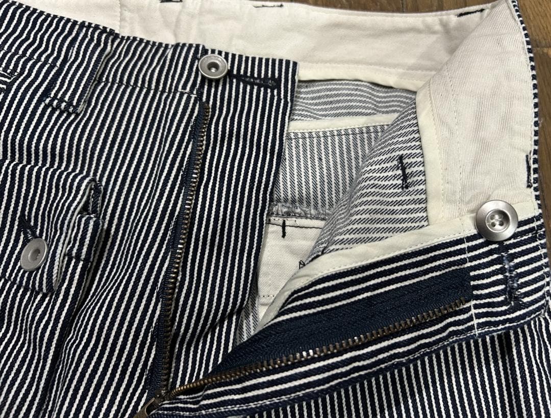 ＊ネイタルデザイン LotG55 ヒッコリー フラップ サルエルパンツ W28