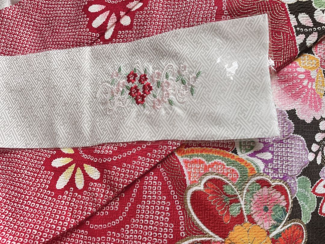 七五三7歳様総絞り柄豪華お着物フルセット