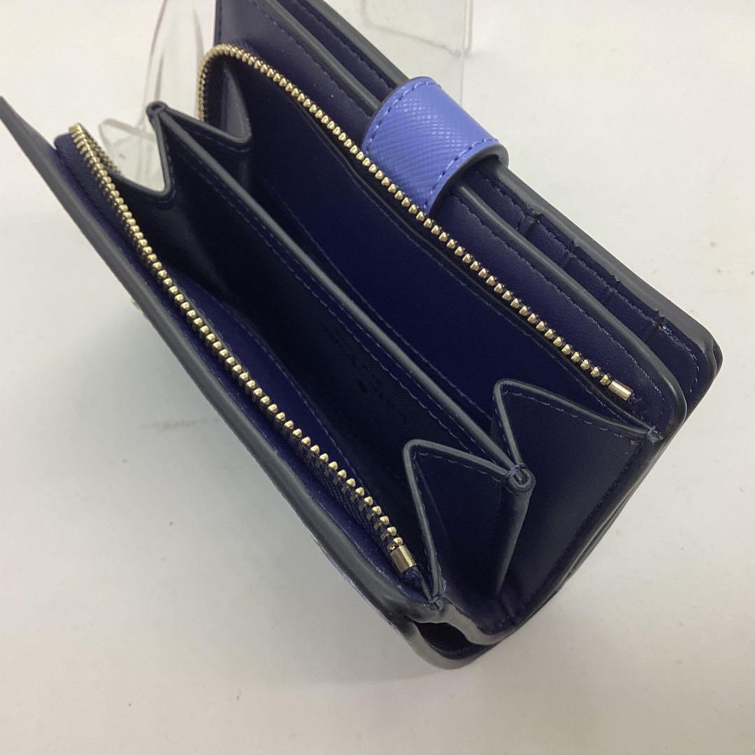 kate spade 蝶模様 二つ折り財布