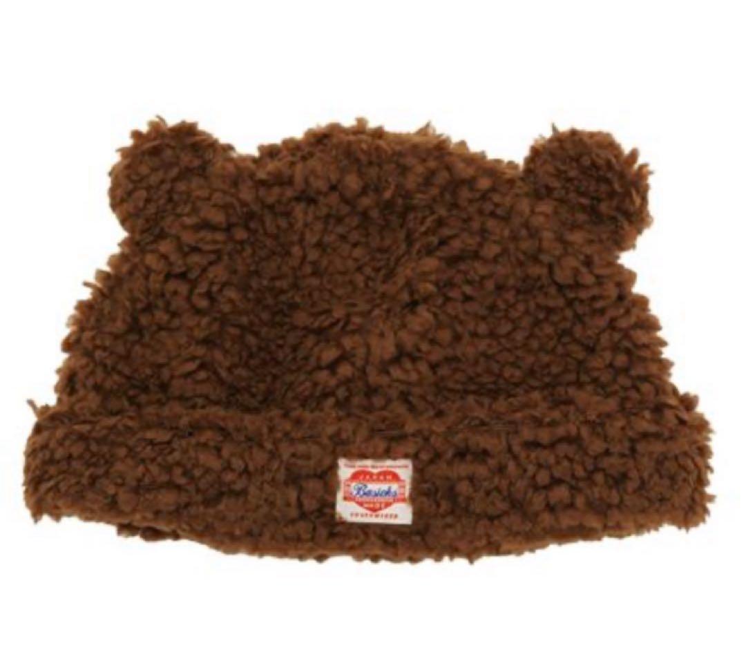 BASICKS BEAR BEANIE ベーシックス　新品　未使用