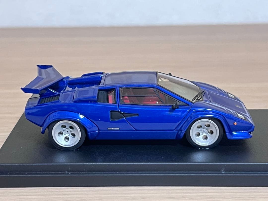 【美品】MRコレクション1/43 ランボルギーニ カウンタックLP500Sブルー