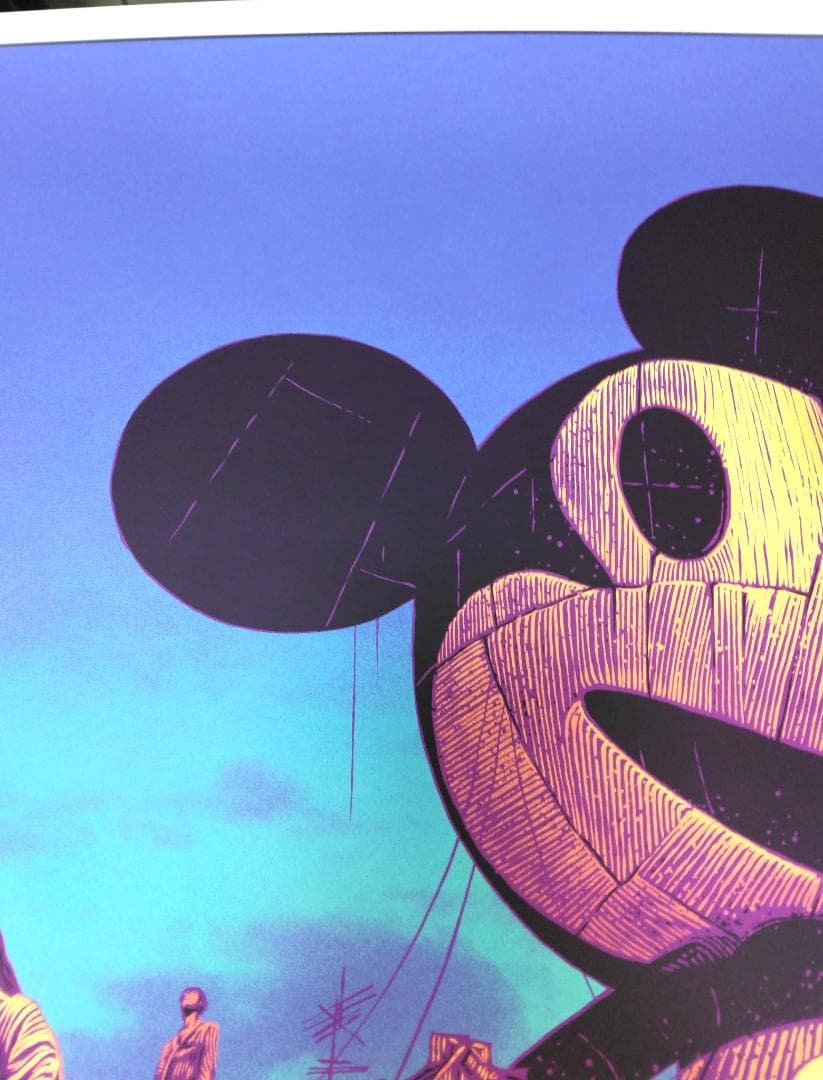 ミッキー　ディズニー　シルクスクリーン　ぷーさん　ダフィー　スティッチ　ジーニー