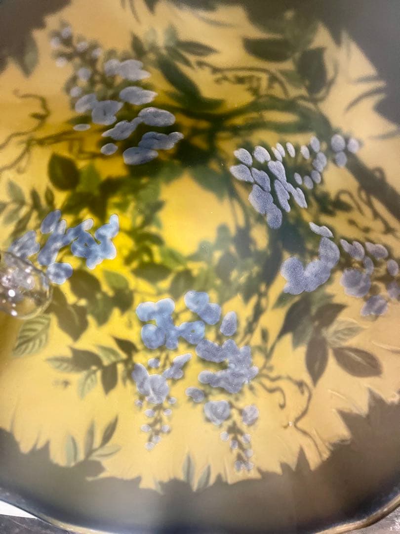 エミール ガレ？ ガレ風？ ルームランプシェード アンティーク 美術品