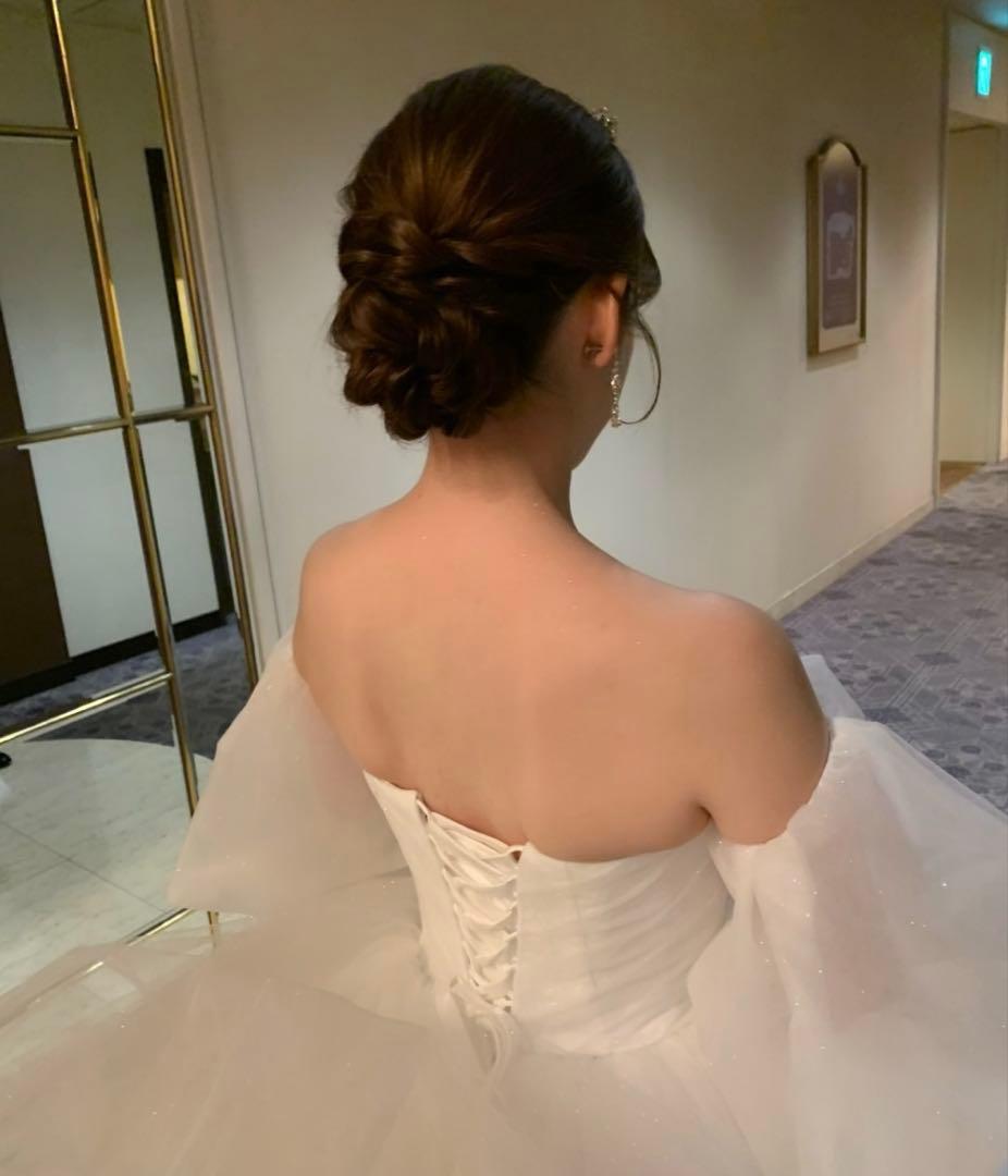 YNSウェディングドレス3点セット