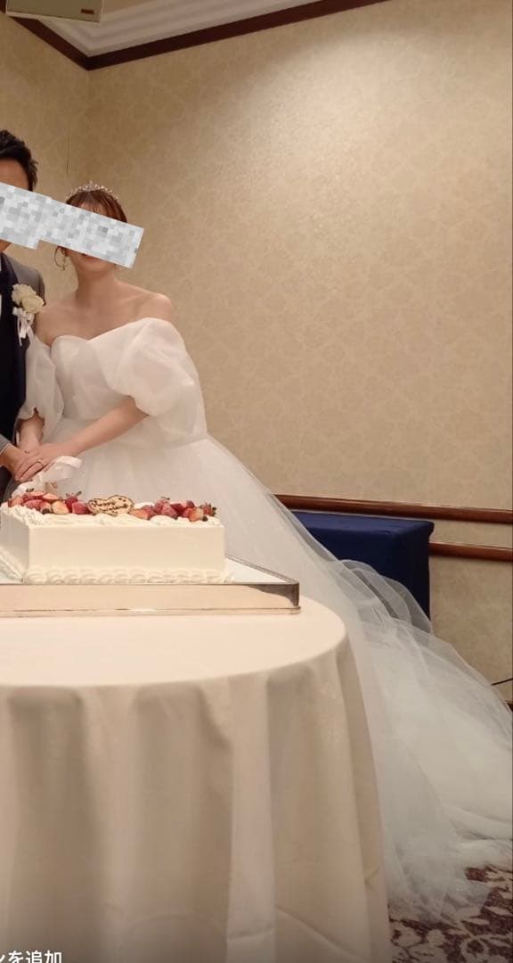 YNSウェディングドレス3点セット