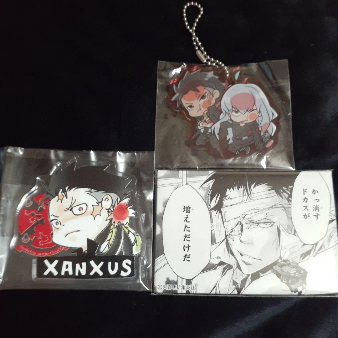 REBORN リボーン 天野明展 缶バッジ ザンザス XANXUS セット