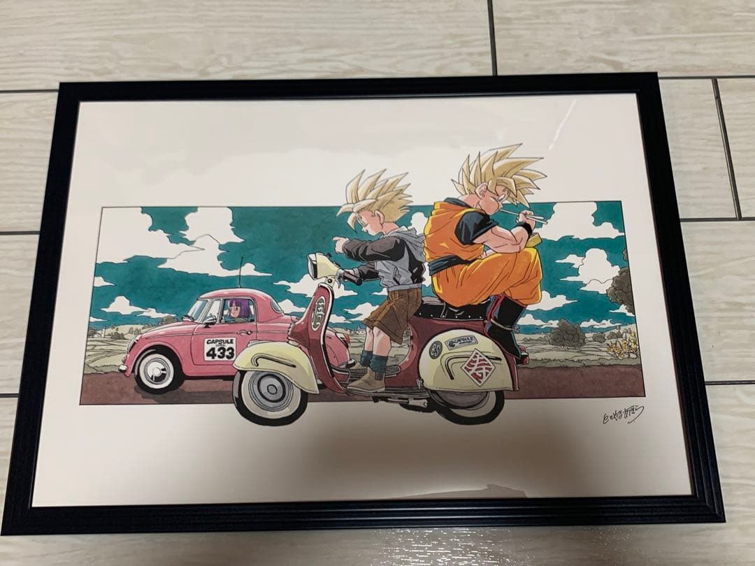 鳥山明の世界展　ドラゴンボール　ポスター　複製原画DRAGONBALL