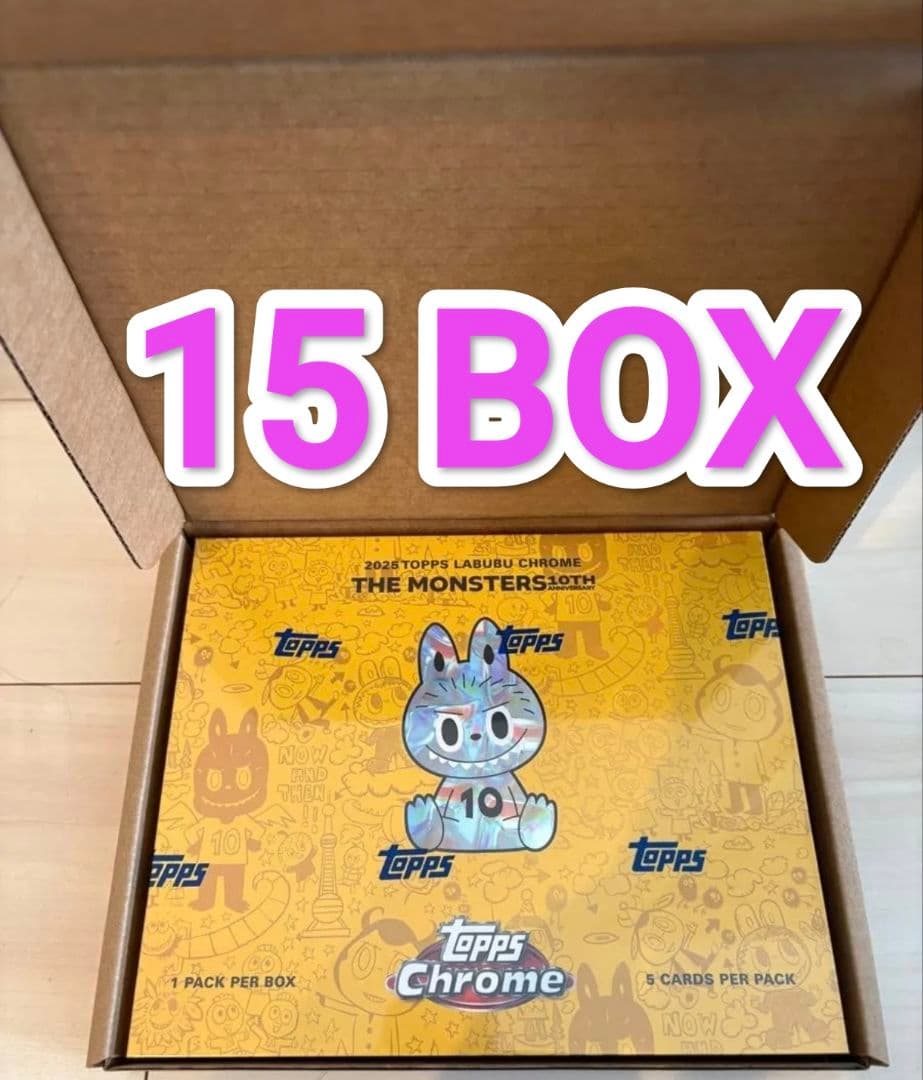 Topps Labubu ラブブ 15BOX