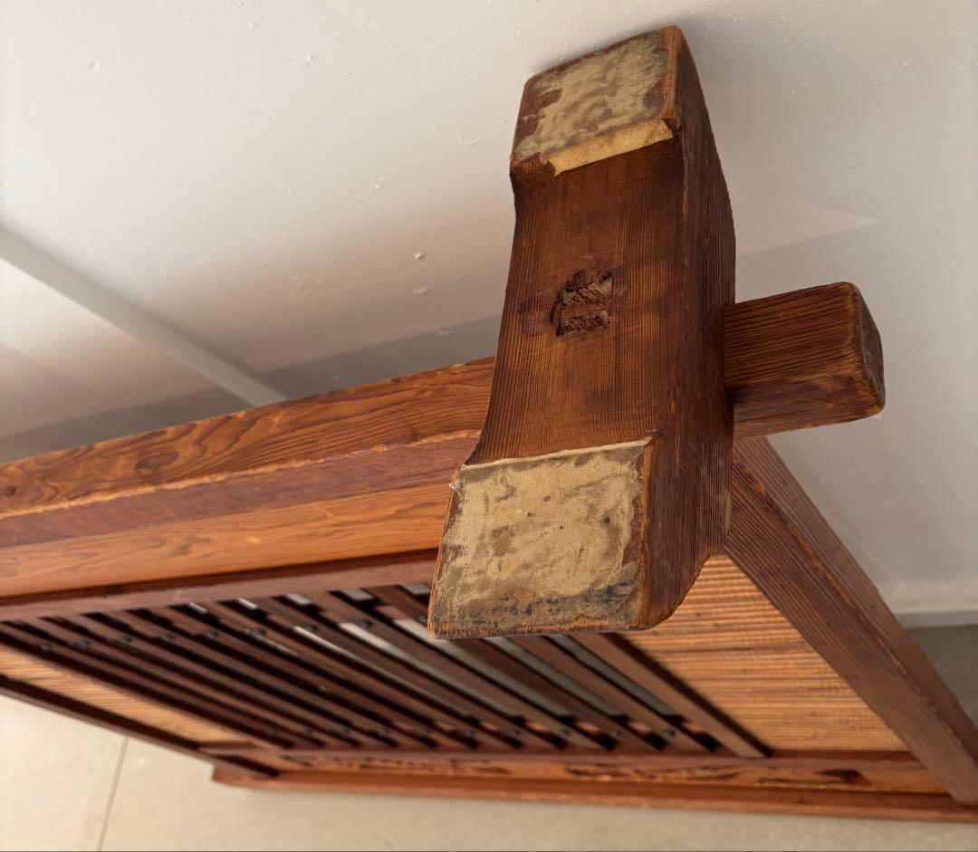 ついたて 衝立 間仕切り 欄間 パーテーション 工芸 民芸 木彫り ヴィンテージ