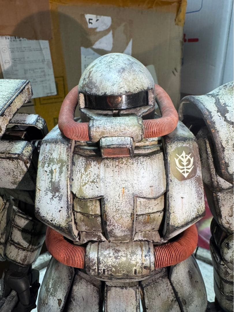 ガンプラ　オラザク選手権　メガサイズ　塗装済完成品　ガンダム　ザク