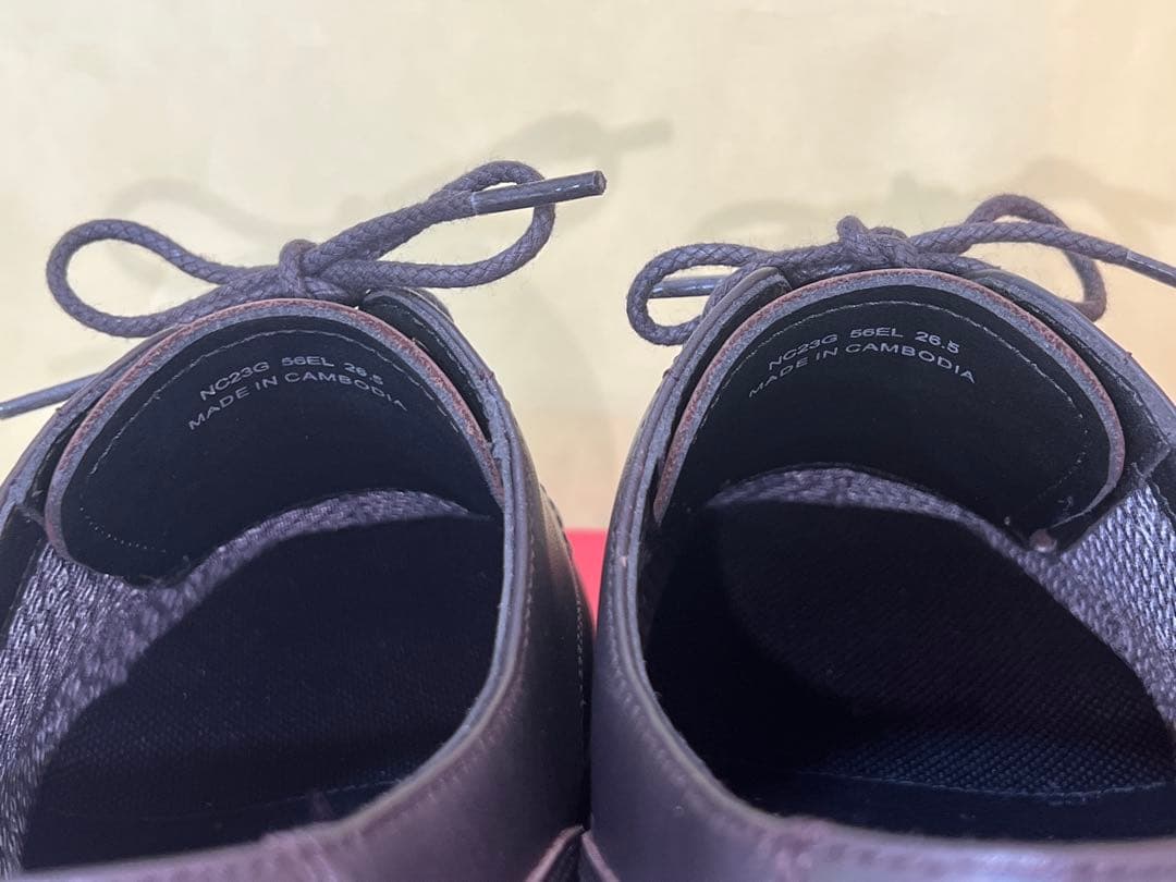 REGAL Uチップ 56EL ダークブラウン26.5cm GORE-TEX