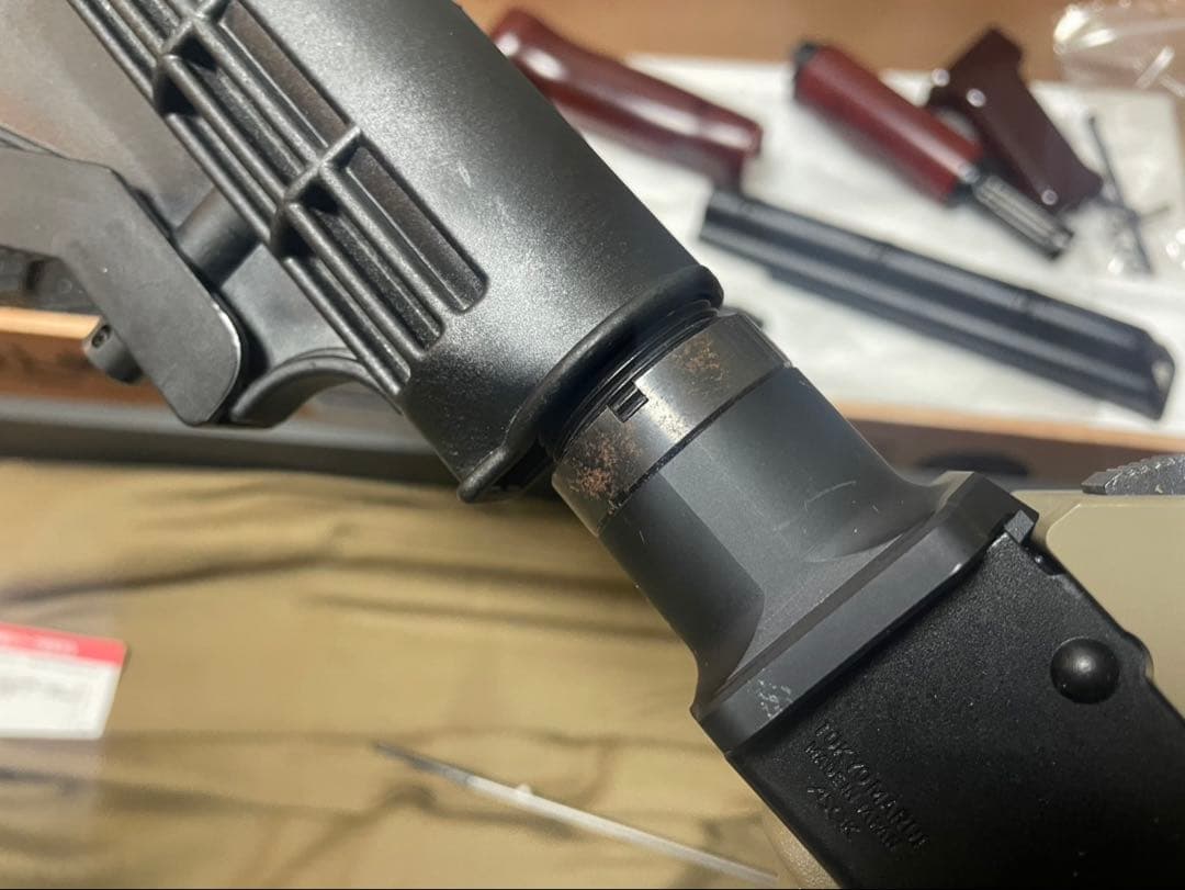 東京マルイ No.10 AKM ガスブローバック マシンガン【カスタム中古】