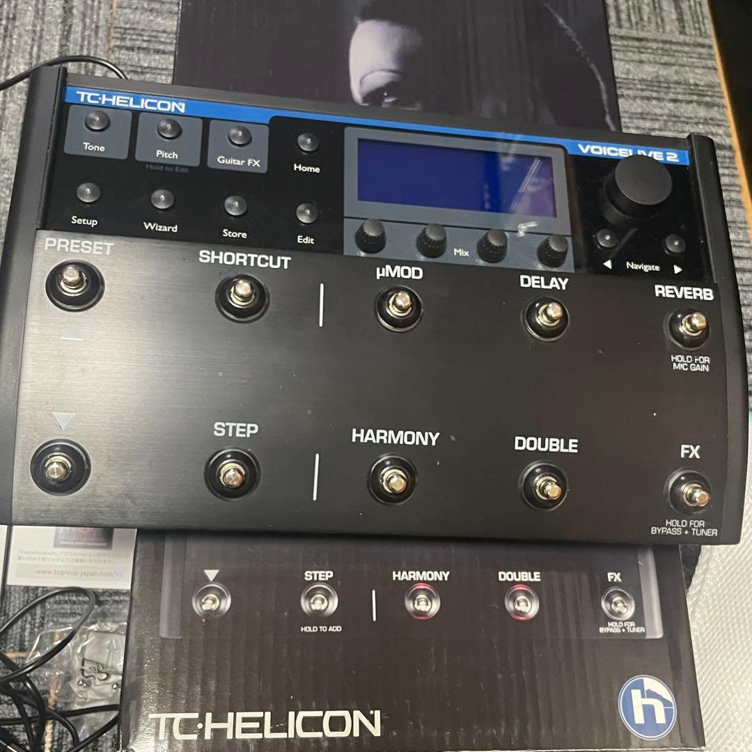 激レア 美品 TC HELICON VOICELIVE2 ボーカルエフェクター