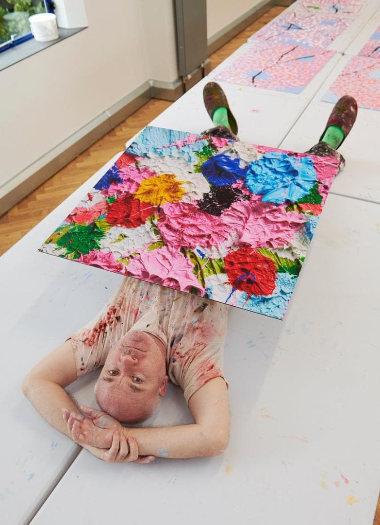 【Fruitful Large】ダミアン ハースト ラミネート アルミパネル