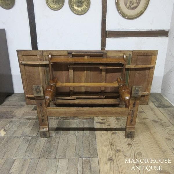 イギリス アンティーク 家具 ドローリーフテーブル ダイニング 英国 6239d