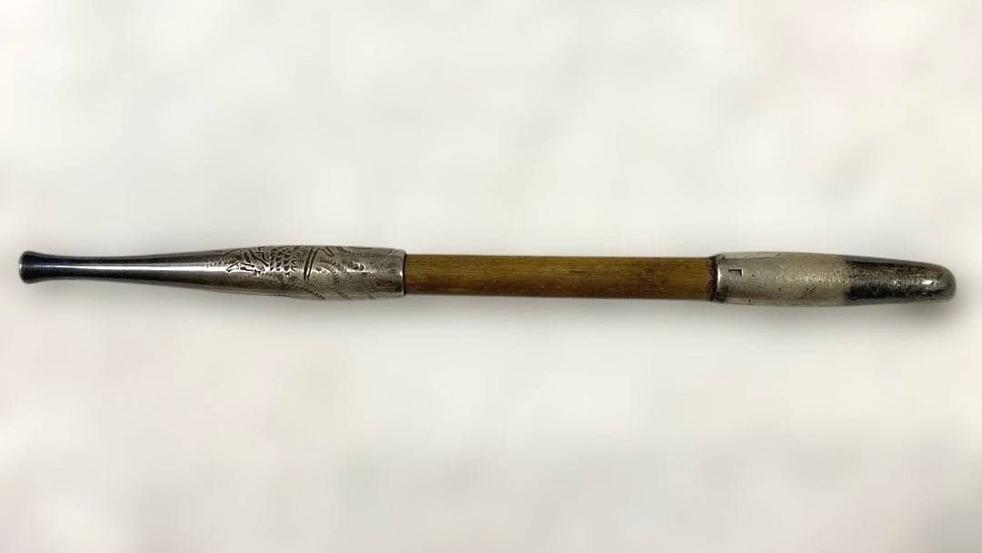 C-17 煙管　煙管入れ　2個セット　煙草道具　骨董品　古道具　美術品　工芸品