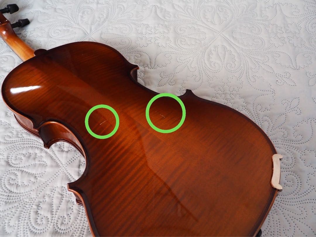 カールヘフナー　#62ドイツ製 バイオリン　弓シッカー　ハードケース　3点セット