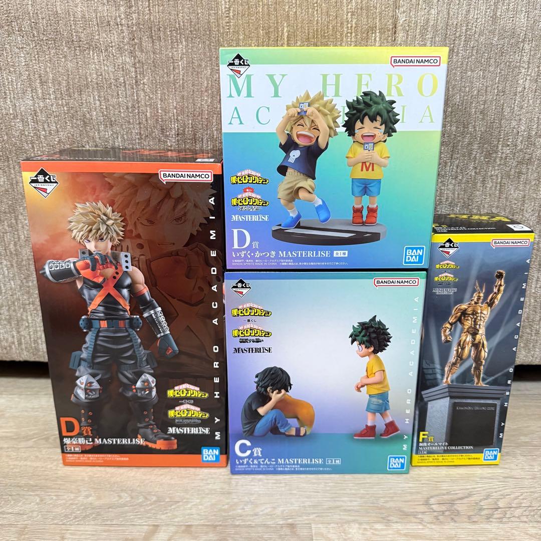 僕のヒーローアカデミア　フィギュア　4点