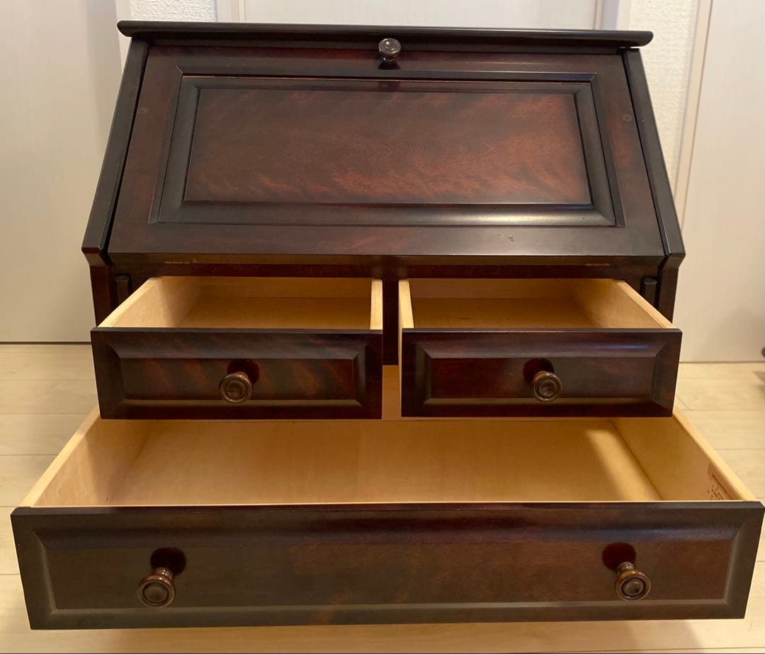 〜12/23AMビンテージライティングビューローライティングデスク床に座るタイプ