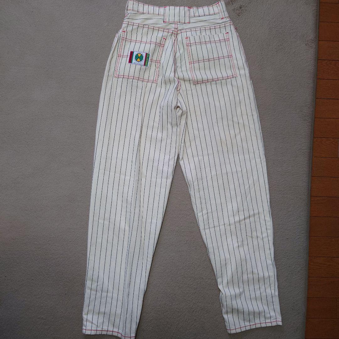 CROSS COLOURS ベースボールプリントチノパン