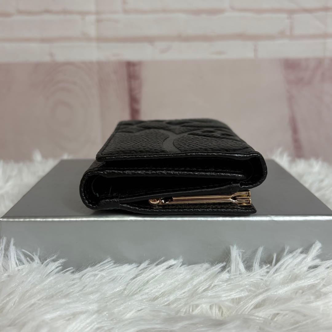 【希少•新品•未使用】Vivienne Westwood 三つ折り　黒　ブラック