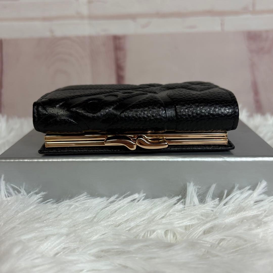 【希少•新品•未使用】Vivienne Westwood 三つ折り　黒　ブラック