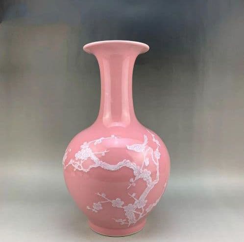 景徳鎮窯 花瓶  時代物　陶磁器 中国古玩 骨董品