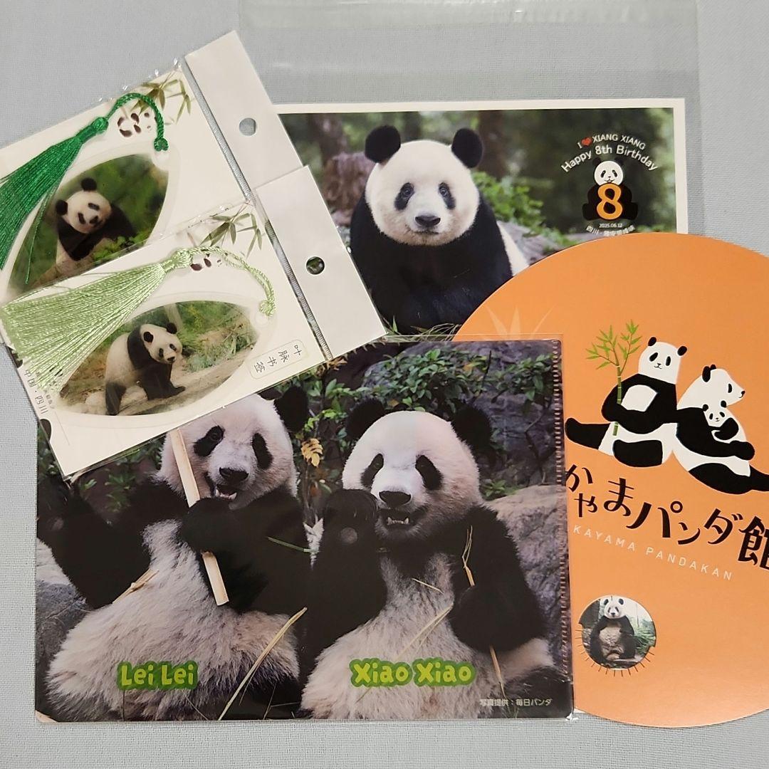 まとめ売り　シャンシャン　シャオシャオ　レイレイ　グッズ　クリアファイル