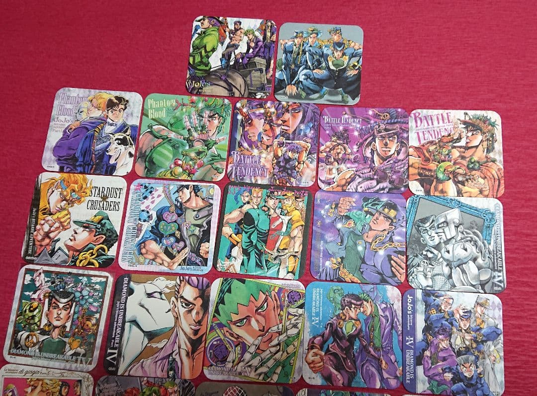 37枚 ジョジョの奇妙な冒険 ジョジョ展 アートコースター