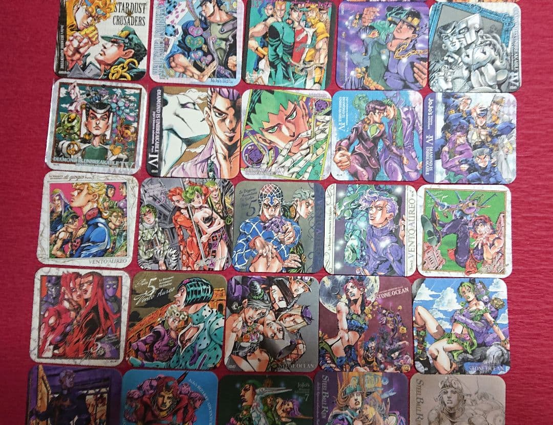 37枚 ジョジョの奇妙な冒険 ジョジョ展 アートコースター
