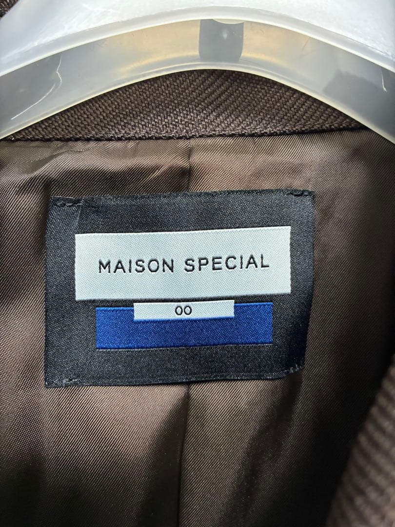 メゾンスペシャル テック ツイード オーバー セットアップ ブルゾン スラックス