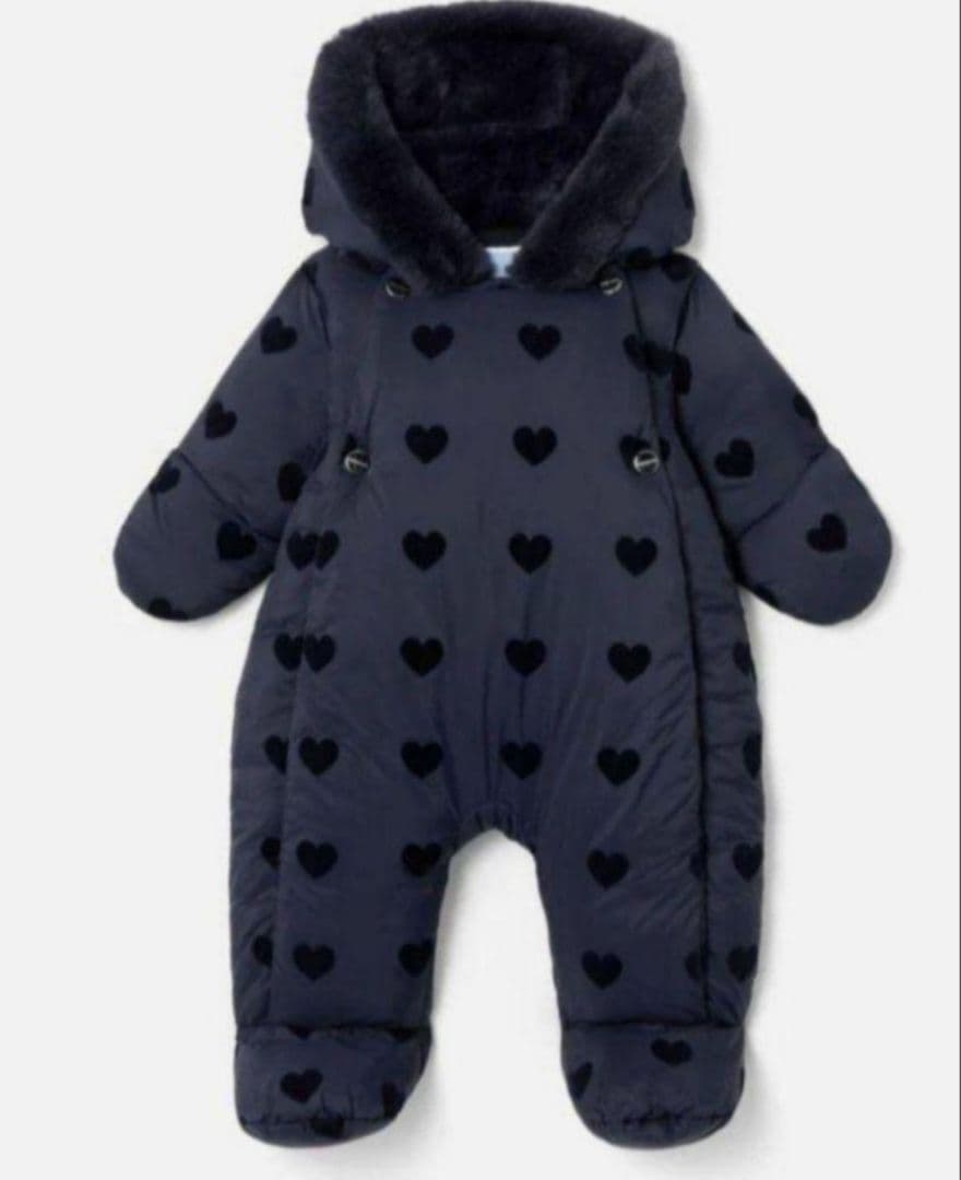 ジャカディ 手足ミトン付きスノージャンプスーツ