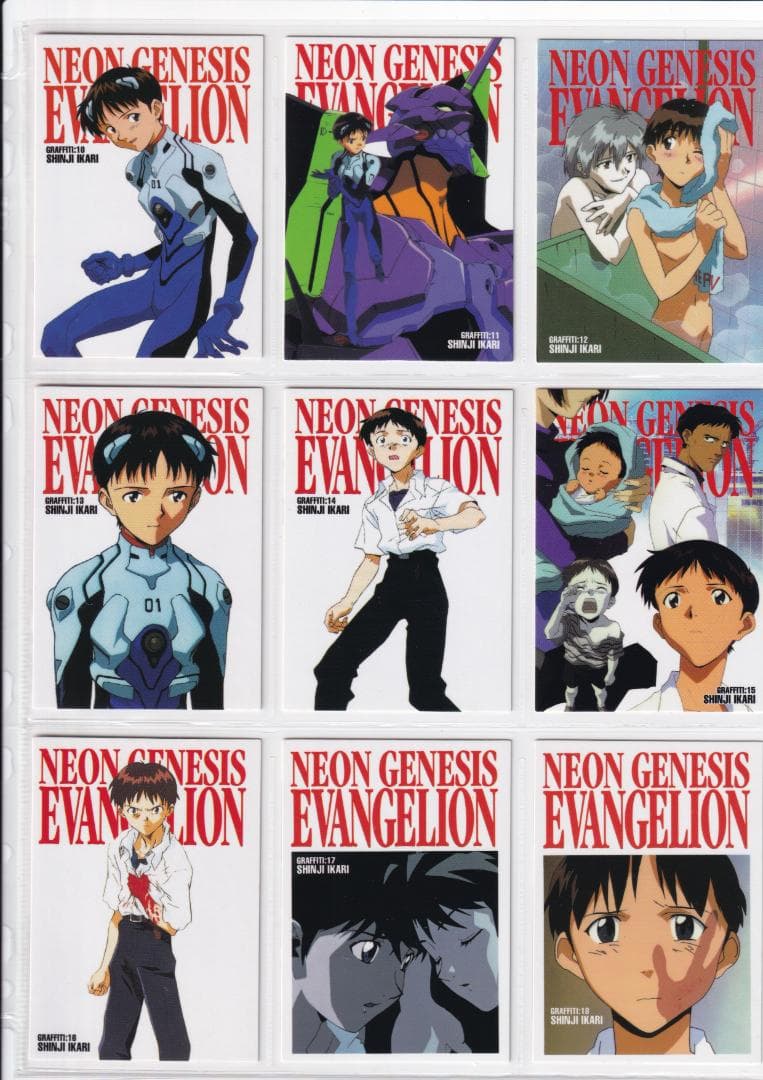 新世紀エヴァンゲリオン　カードダスマスターズ　 ２集　弐集　 フルコンプ　版混合