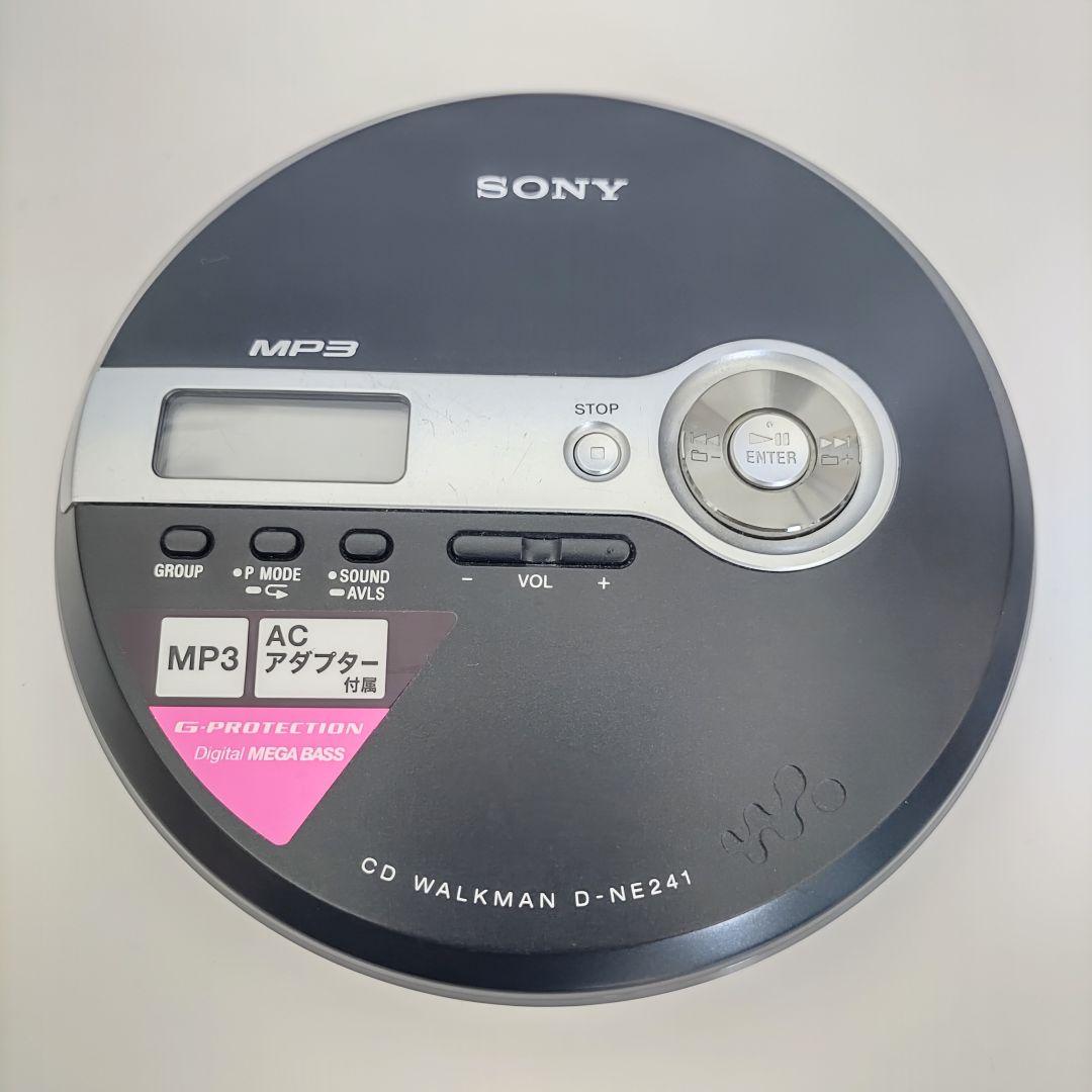 ■動作品■Sony D-NE241 CDウォークマン CDプレーヤーポータブル