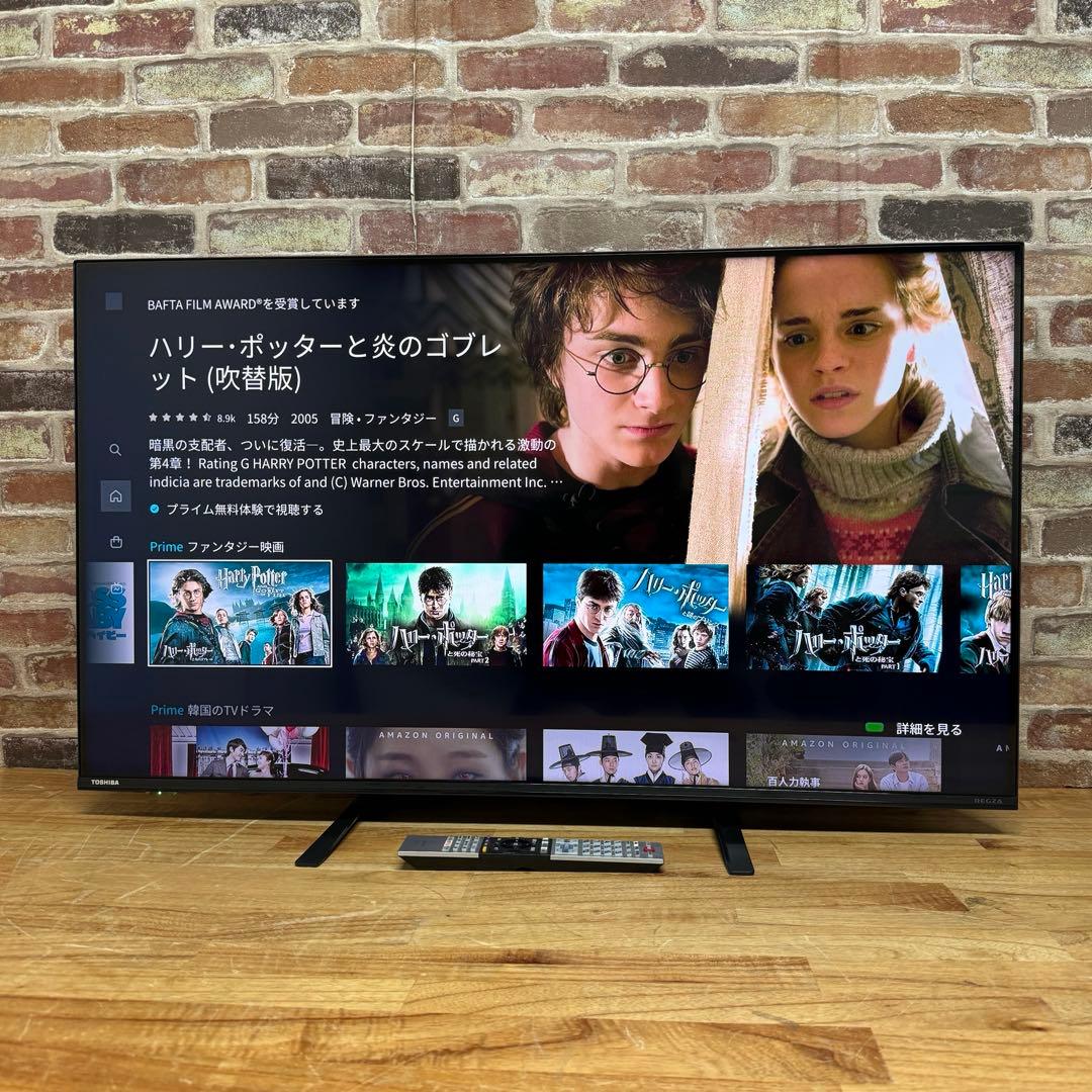 東芝 50V型 4K液晶テレビ 50C350X REGZA ネット動画アプリ対応