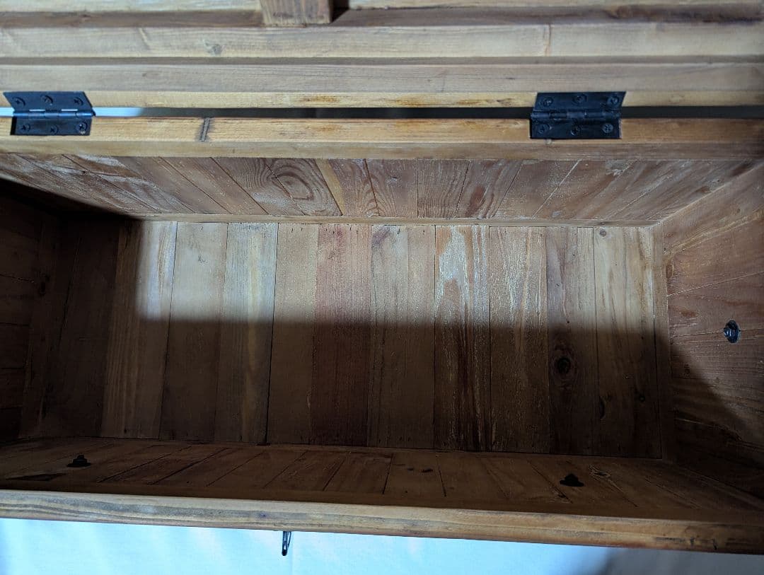 【マドリッドコレクション】木製宝箱 木箱 おもちゃ箱 コンテナ アンティーク風