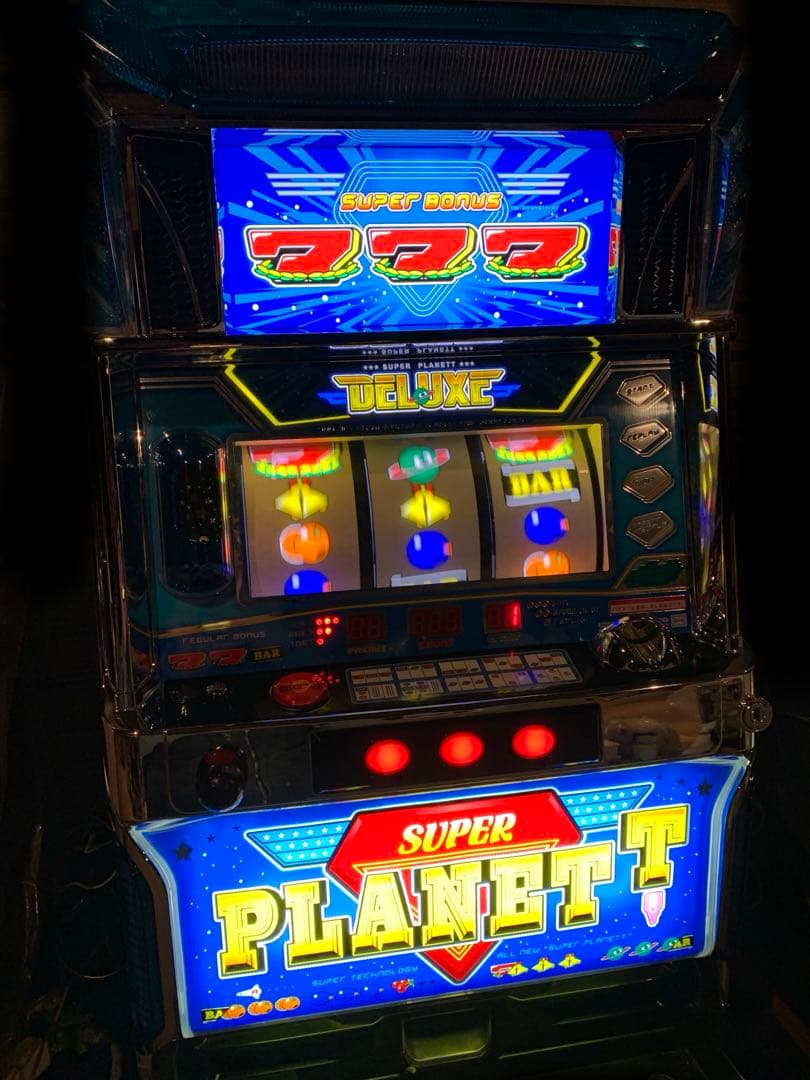 5号機 SUPER PLANET T スーパープラネット パチスロ実機