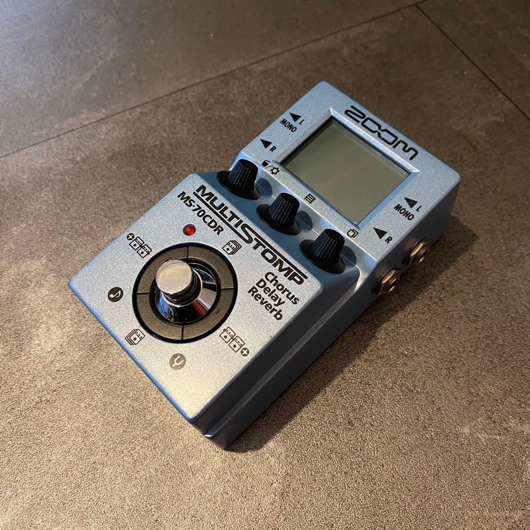 【美品】ZOOM MULTISTOMP MS-70CDR ギターエフェクター
