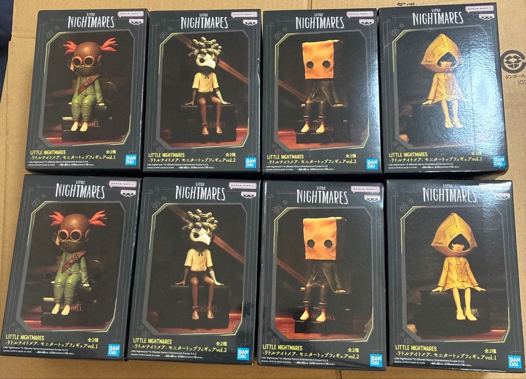 リトルナイトメア　モニタートップ　フィギュア8個セット