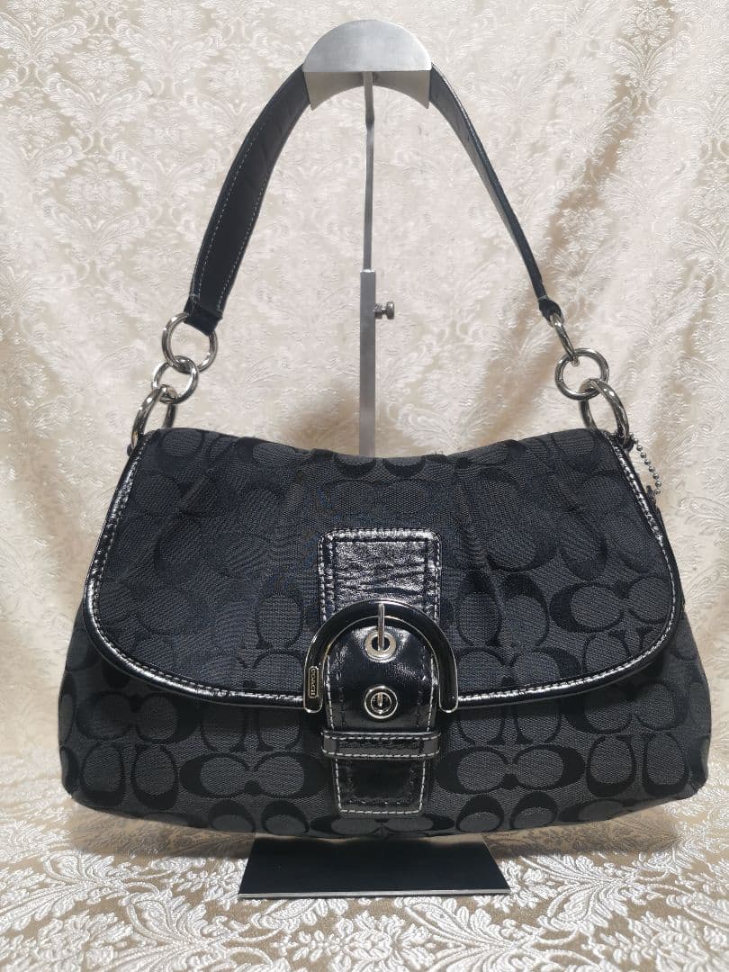 コーチ　シグネチャー　ワン　ショルダーバッグ　ソーホー　F17093