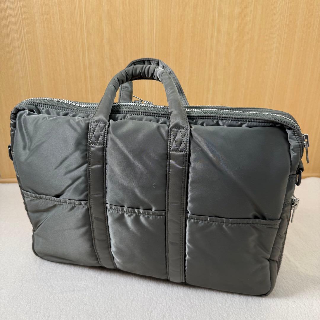 極美品　PORTER ポーター タンカー 2way ショルダーバッグ　 シルバー