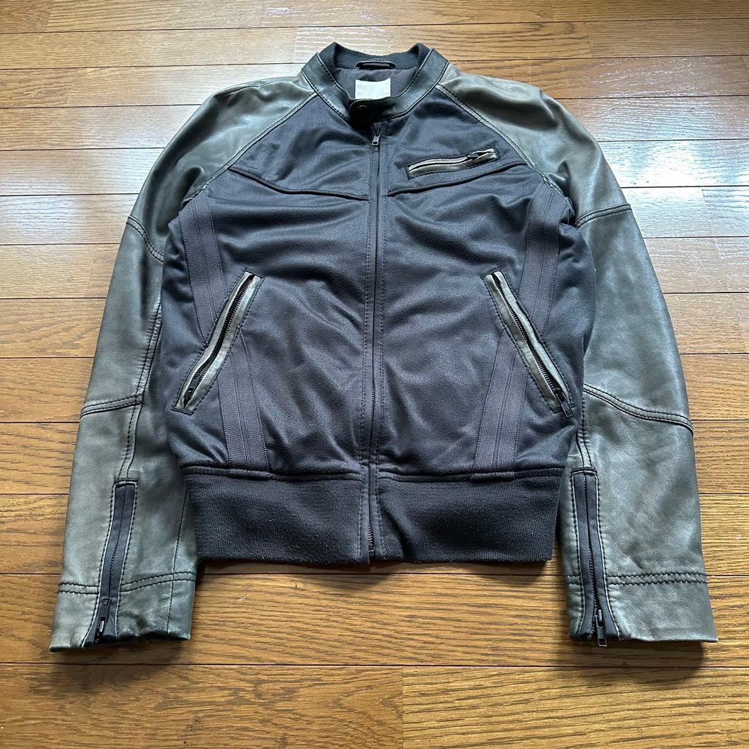 ジャケット・アウター 00s diesel Sheepskin Leather Jacket